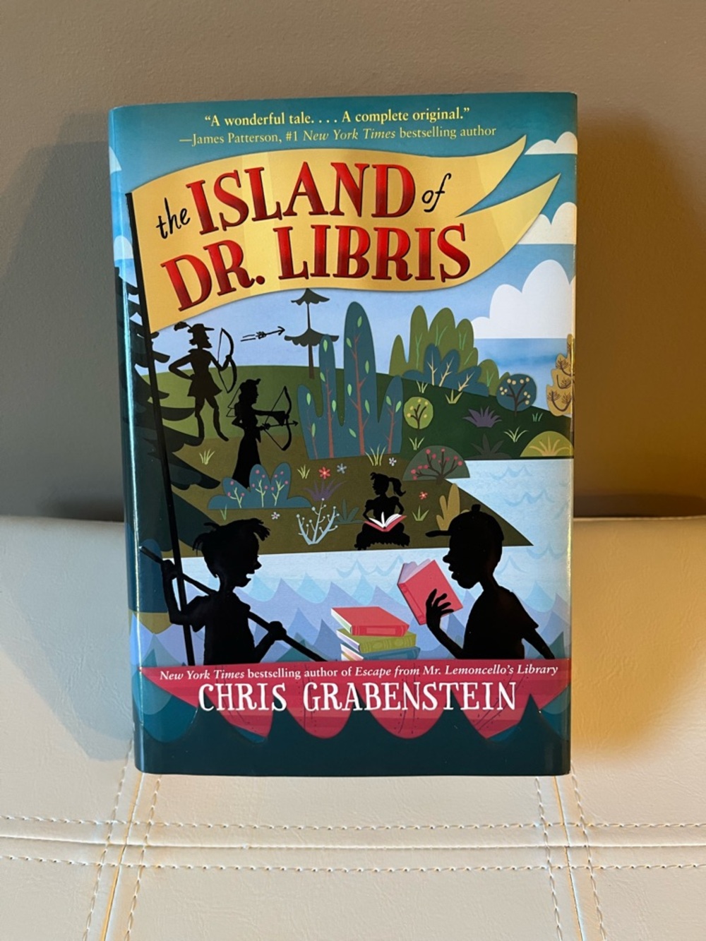 The Island of Dr. Libris by Chris Grabenstein - Hardcover
